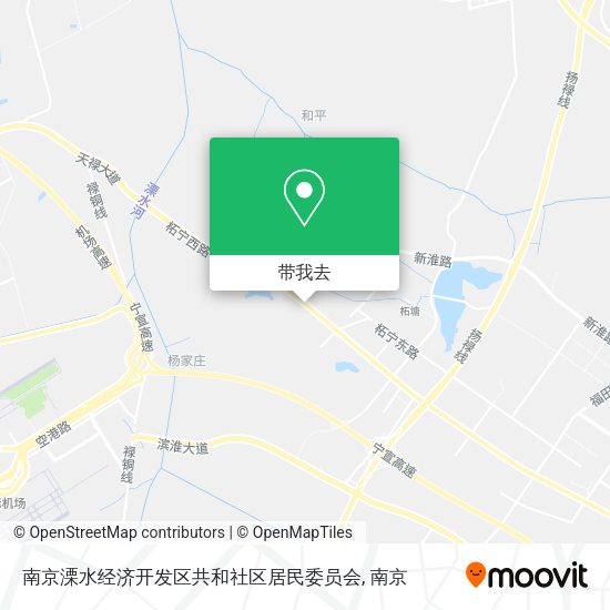 南京溧水经济开发区共和社区居民委员会地图