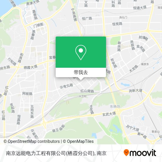 南京远能电力工程有限公司(栖霞分公司)地图