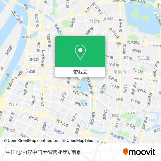 中国电信(汉中门大街营业厅)地图