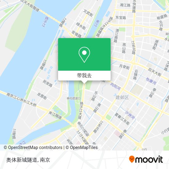 奥体新城隧道地图