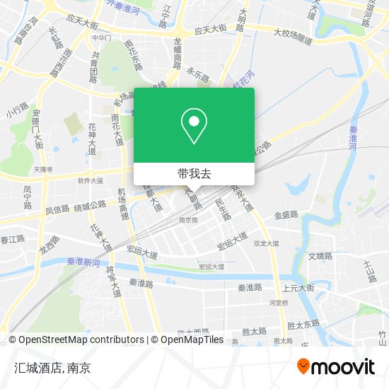 汇城酒店地图