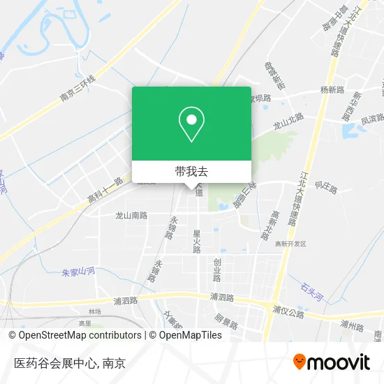 医药谷会展中心地图