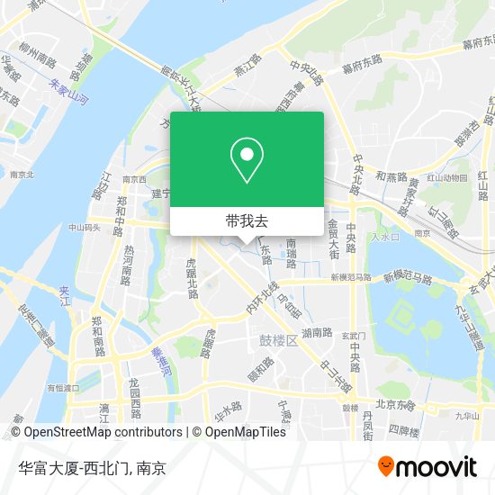 华富大厦-西北门地图