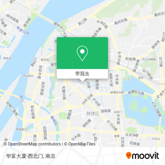 华富大厦-西北门地图