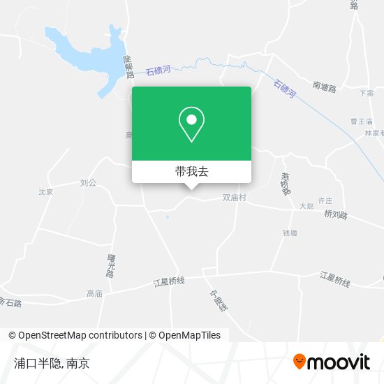 浦口半隐地图