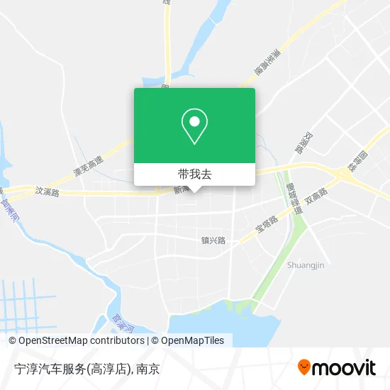 宁淳汽车服务(高淳店)地图