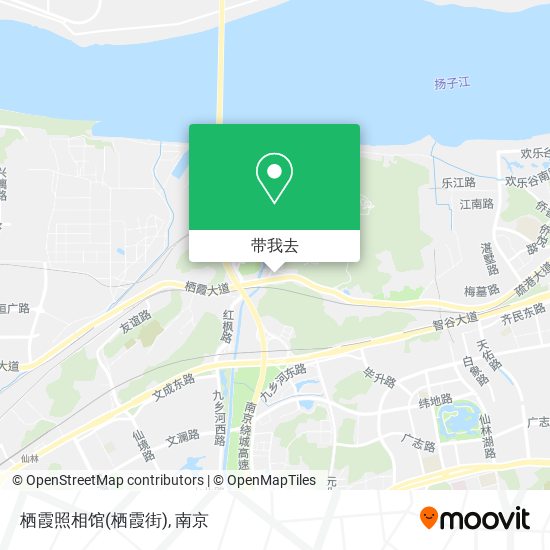 栖霞照相馆(栖霞街)地图