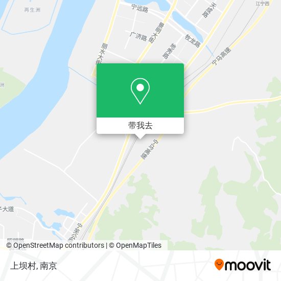 上坝村地图