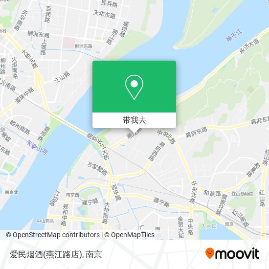 爱民烟酒(燕江路店)地图