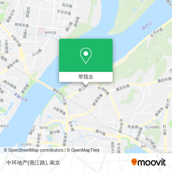 中环地产(燕江路)地图