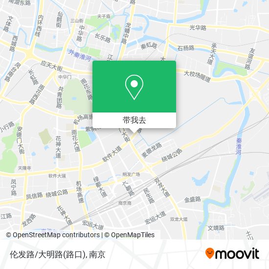 伦发路/大明路(路口)地图