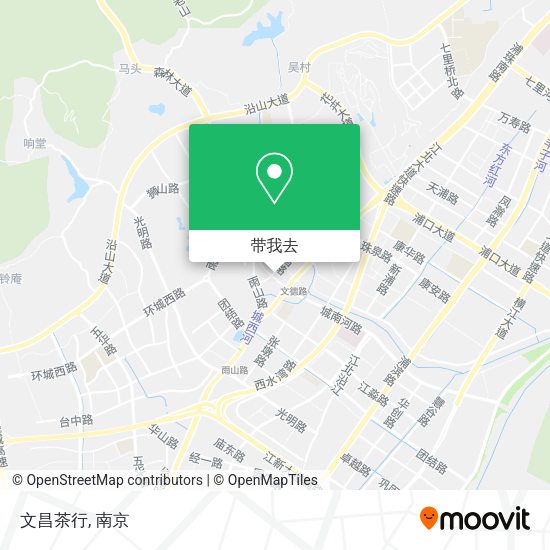文昌茶行地图
