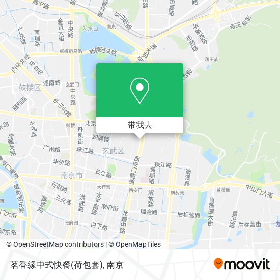 茗香缘中式快餐(荷包套)地图