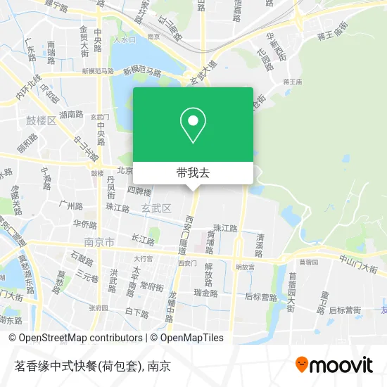 茗香缘中式快餐(荷包套)地图