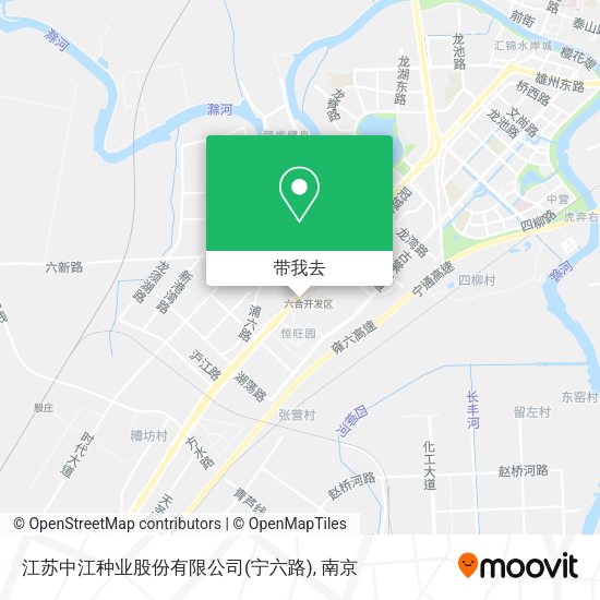 江苏中江种业股份有限公司(宁六路)地图