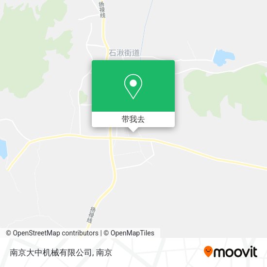南京大中机械有限公司地图