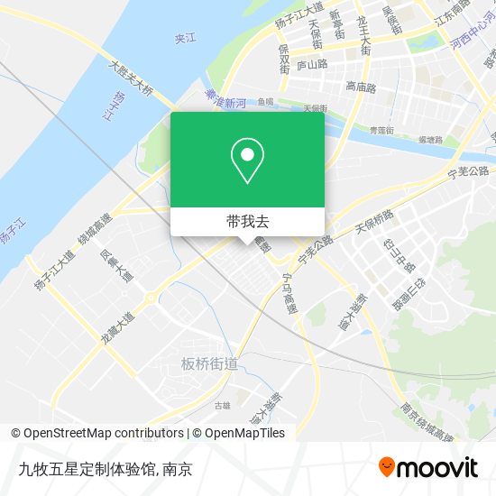 九牧五星定制体验馆地图