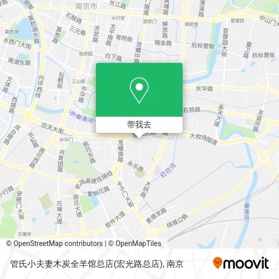 管氏小夫妻木炭全羊馆总店(宏光路总店)地图