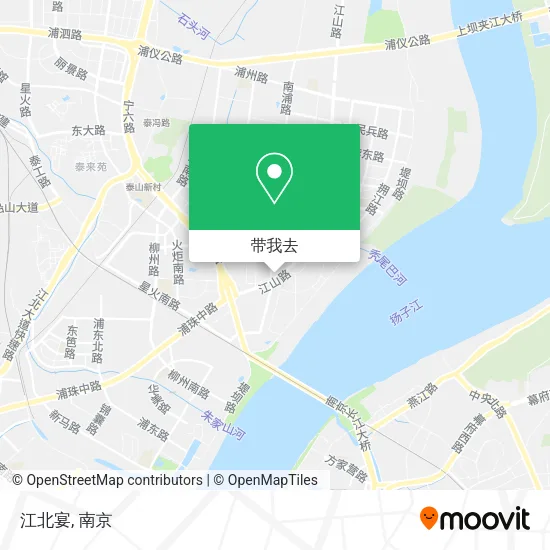 江北宴地图