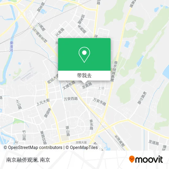 南京融侨观澜地图