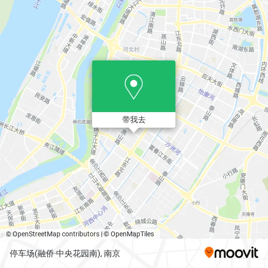 停车场(融侨·中央花园南)地图