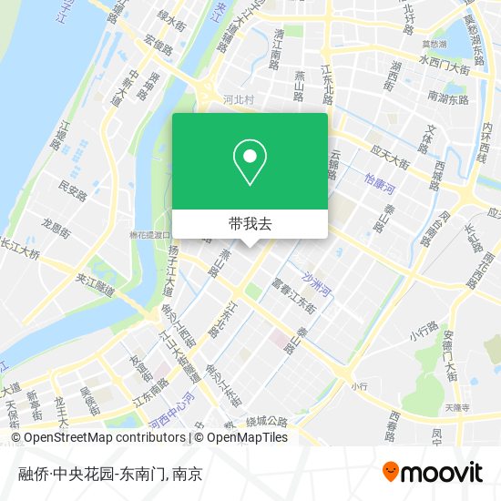 融侨·中央花园-东南门地图