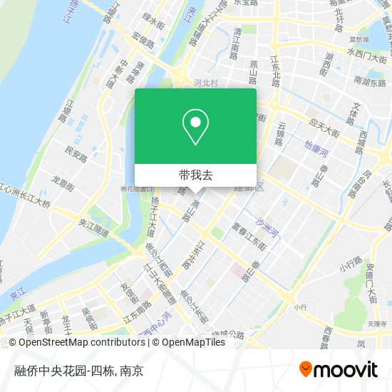 融侨中央花园-四栋地图
