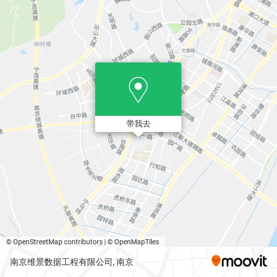 南京维景数据工程有限公司地图