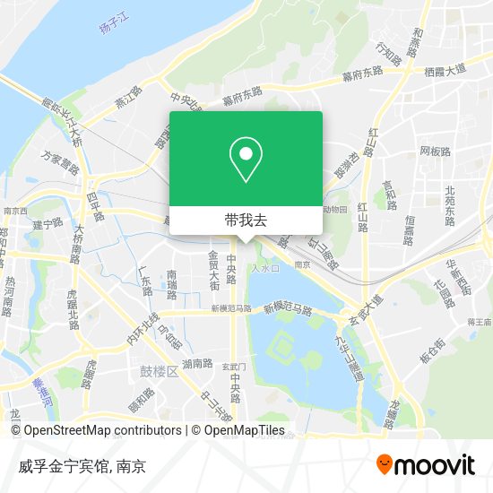 威孚金宁宾馆地图