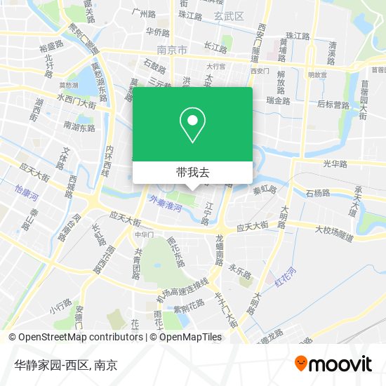 华静家园-西区地图