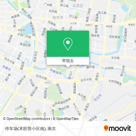 停车场(木匠营小区南)地图