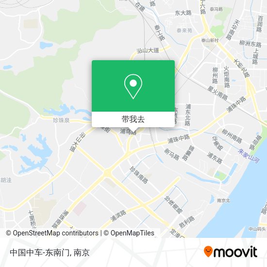 中国中车-东南门地图