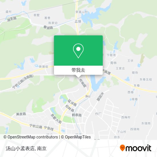 汤山小孟表店地图