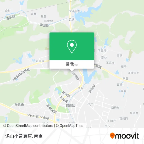 汤山小孟表店地图