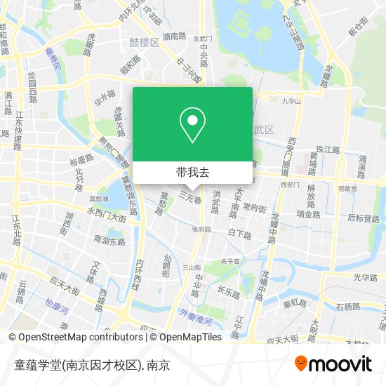 童蕴学堂(南京因才校区)地图