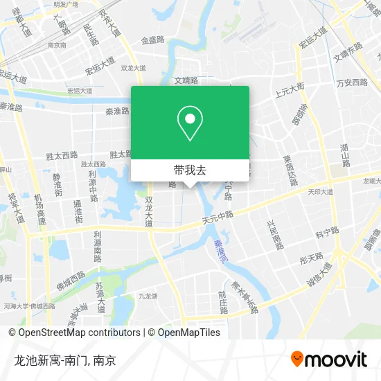 龙池新寓-南门地图
