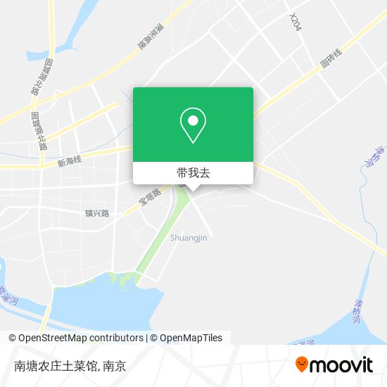 南塘农庄土菜馆地图