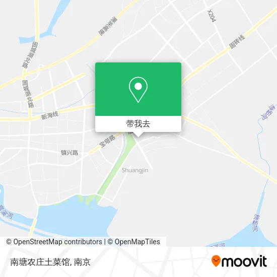 南塘农庄土菜馆地图
