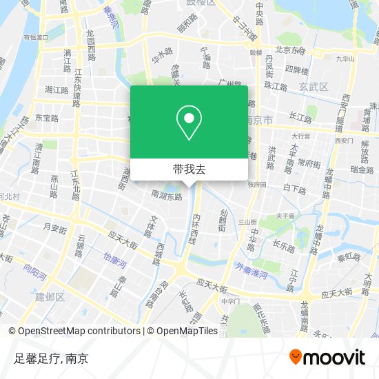 足馨足疗地图