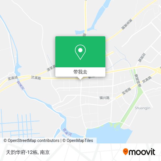 天韵华府-12栋地图