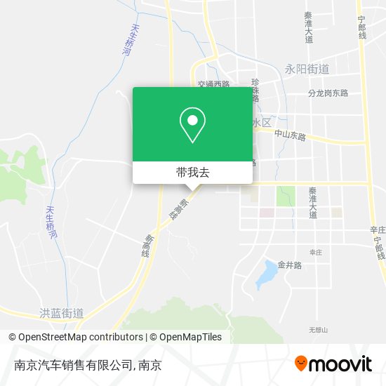 南京汽车销售有限公司地图