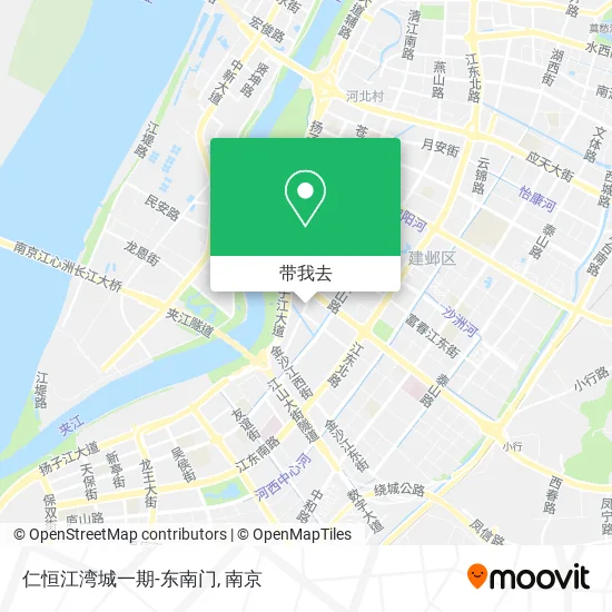 仁恒江湾城一期-东南门地图