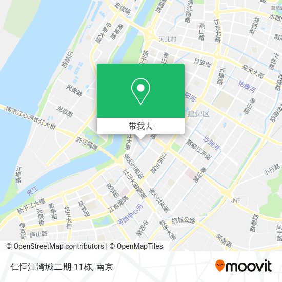 仁恒江湾城二期-11栋地图