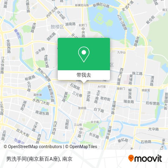 男洗手间(南京新百A座)地图