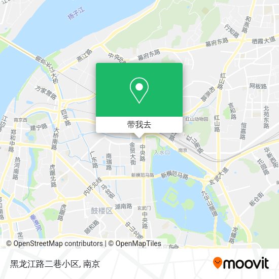 黑龙江路二巷小区地图