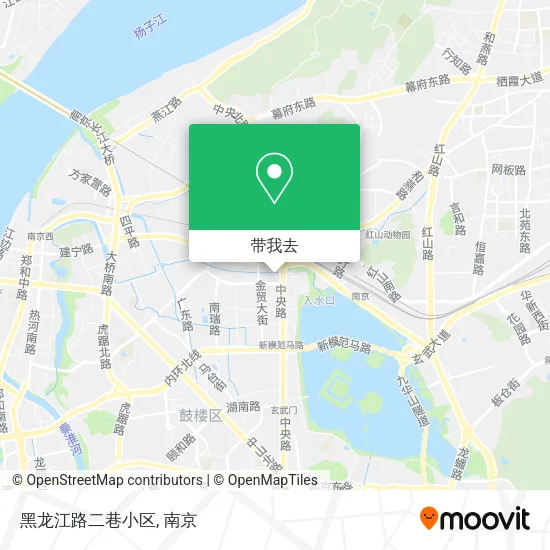 黑龙江路二巷小区地图