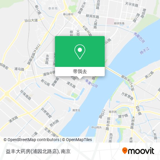 益丰大药房(浦园北路店)地图