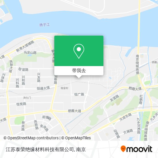 江苏泰荣绝缘材料科技有限公司地图