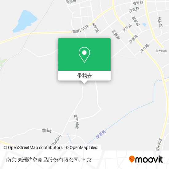 南京味洲航空食品股份有限公司地图