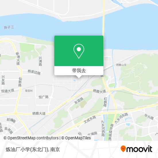 炼油厂小学(东北门)地图